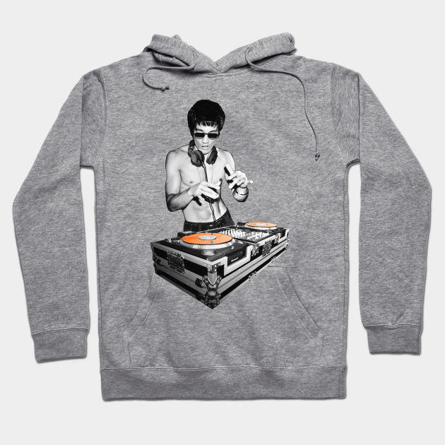 Dj Bruce Lee Movie Enthusiasts Recordings - Bruce Lee - Hoodie | TeePublic