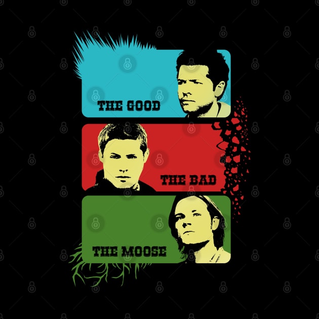 The Good The Bad The Moose by bctaskin
