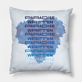 Paraíso Escrito Pillow