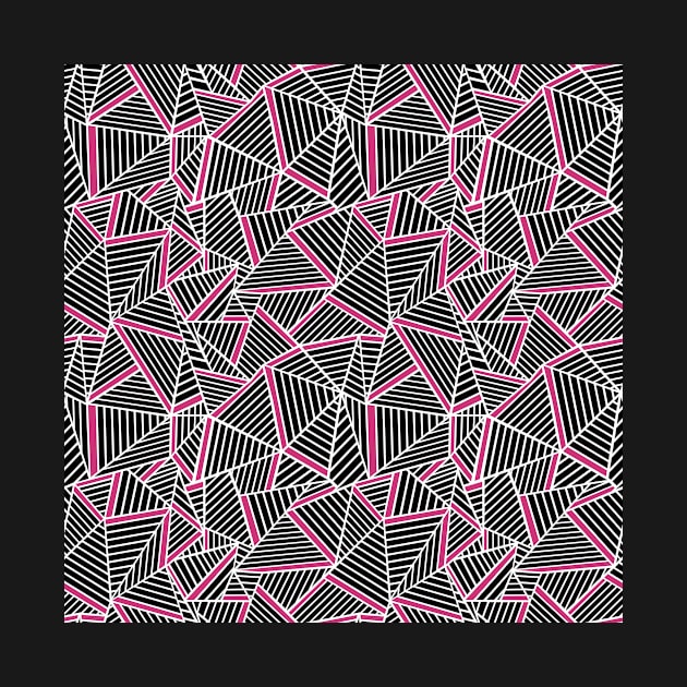 Abstract Lines With Pink by ProjectM