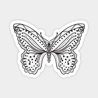 Butterfly pattern Magnet