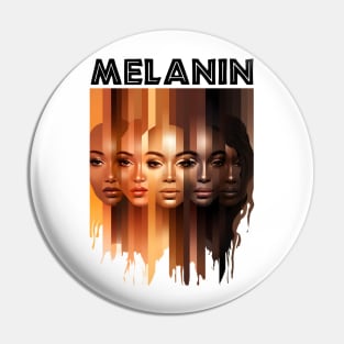 Melanin Shades Beauty For Women Pin