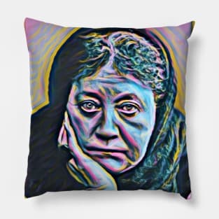 Helena Blavatsky Portrait | Helena Blavatsky Artwork 10 Pillow