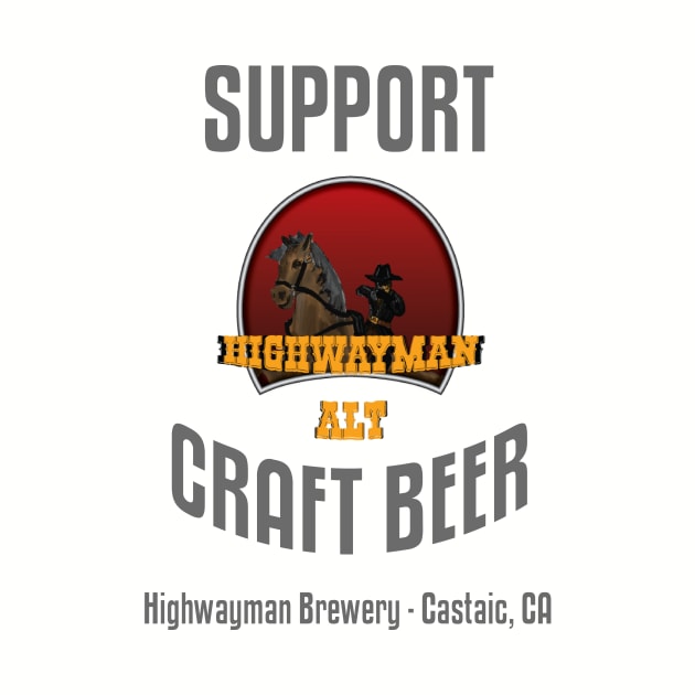 HMB Support Craft Beer: Highwayman Alt by kevos