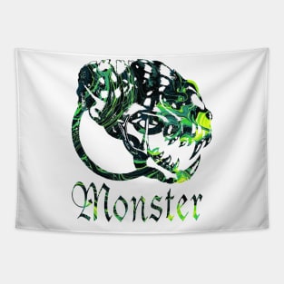 Monster skull Tapestry