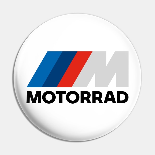 BMW M Motorrad Motorcycle Tee Pin by tushalb