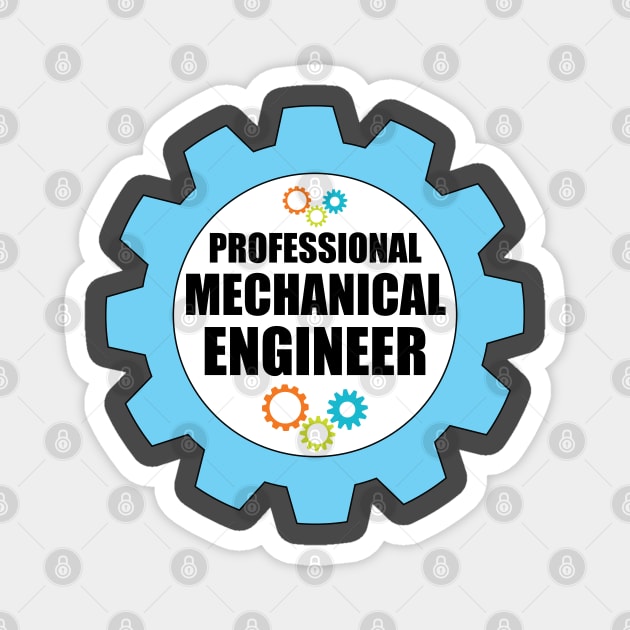 professional mechanical engineer Magnet by ArtoBagsPlus