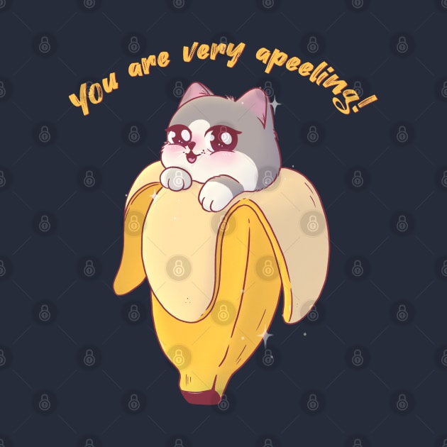 Banana Cat by LenasScribbles