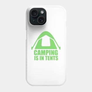 In Tents Camping Phone Case