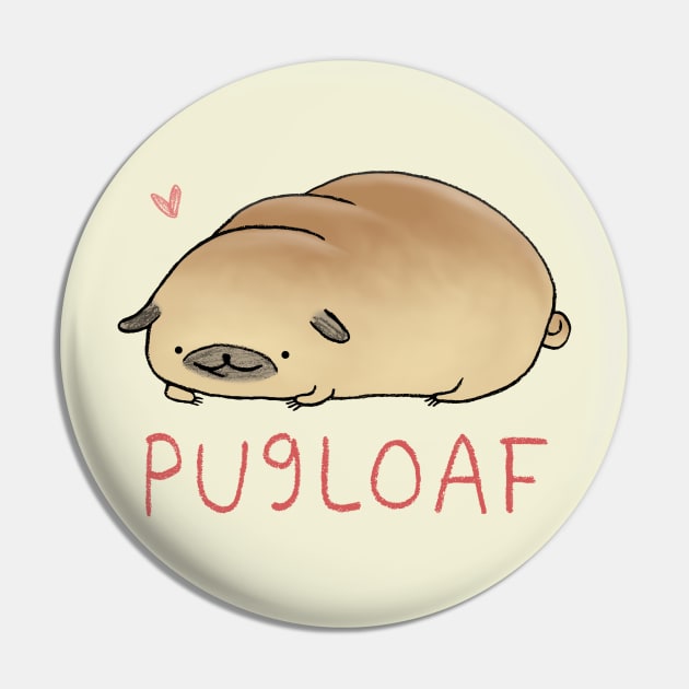 Pugloaf Pin by Sophie Corrigan