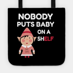 Santa Elf Christmas Tote