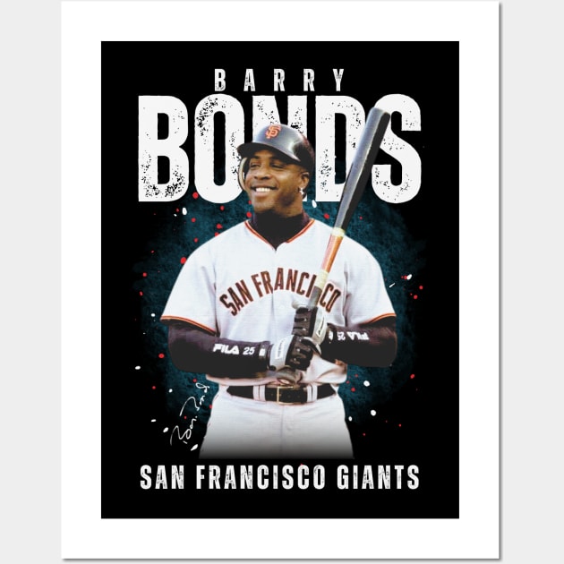 BARRY BONDS Jersey Photo Picture Art San Francisco Giants -  in 2023