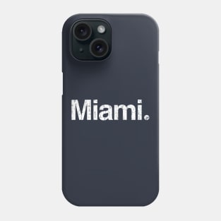 Miami. Phone Case