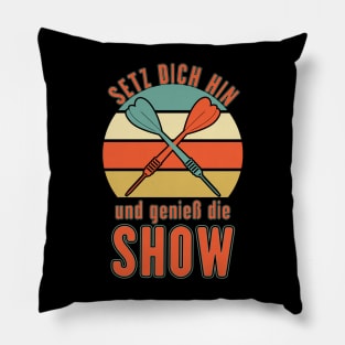 dart Darth 180 show genießen dartshow Pillow