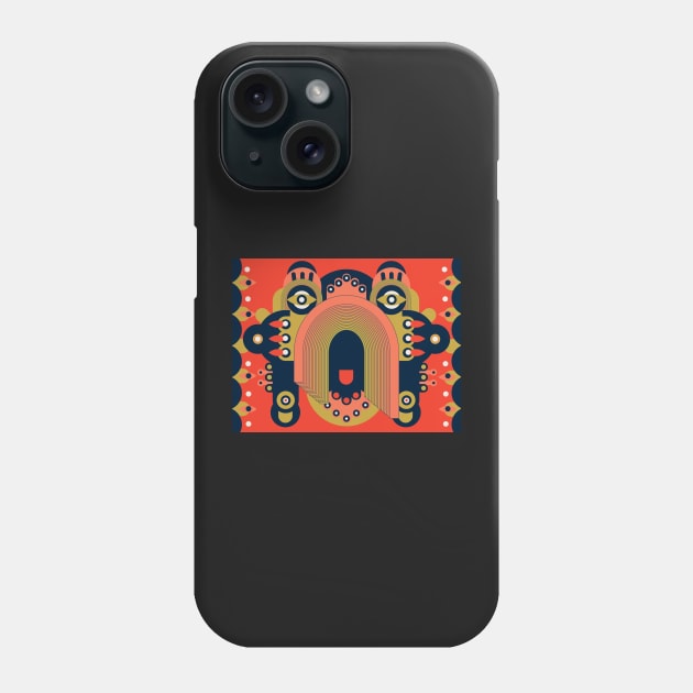 Mysterious eyes Phone Case by juliechicago