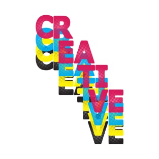 Creative CMYK T-Shirt