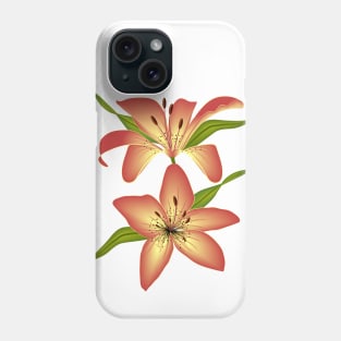 Orange Lily Phone Case