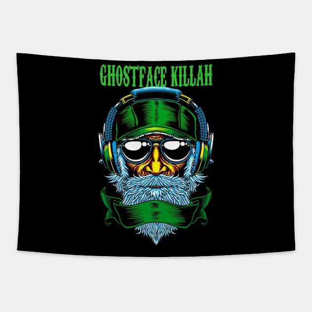 GHOSTFACE KILLAH RAPPER MUSIC Tapestry by jn.anime