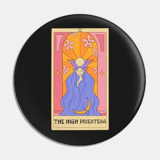 The High Priestess Tarot Card Pin