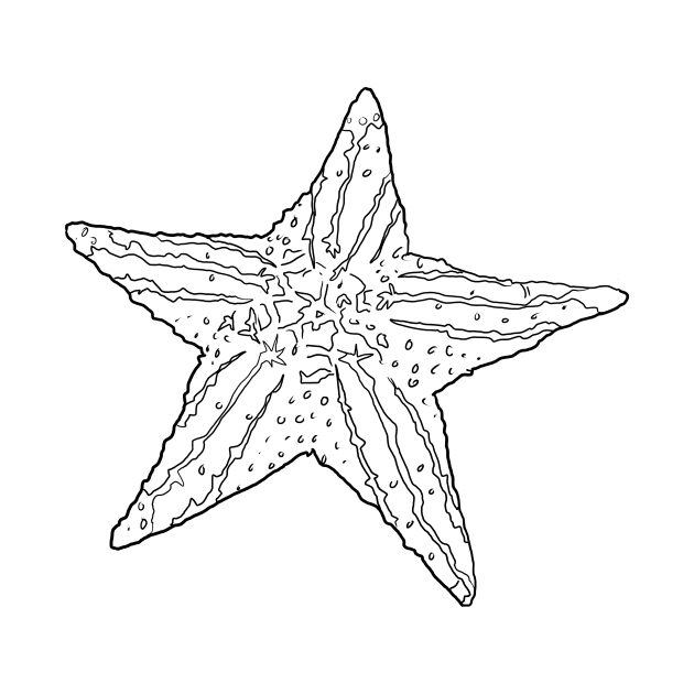 Big ole' Starfish by paintchips