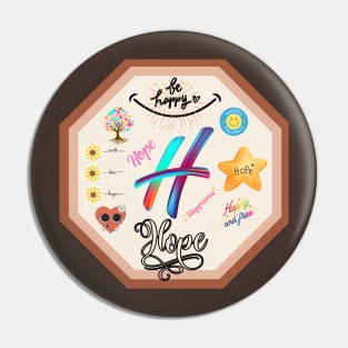 happiness and hope Pin