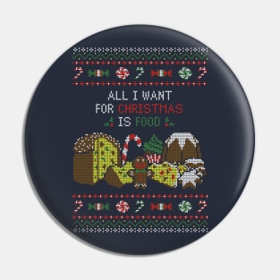 All I want is food Pin