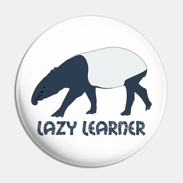 Lazy Learner Pin by WTFudge