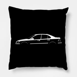 Saab 9-3 Aero (2005) Silhouette Pillow