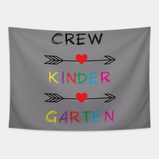 Kindergarten Crew T-shirt Tapestry