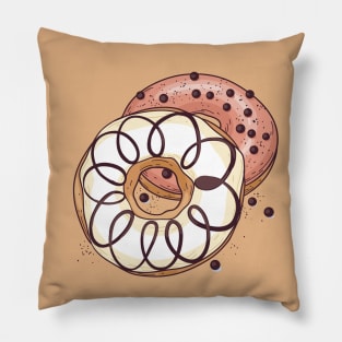 I love dounts , Dounts lovers Pillow