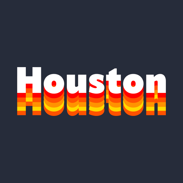 Houston throwback by Throwzack