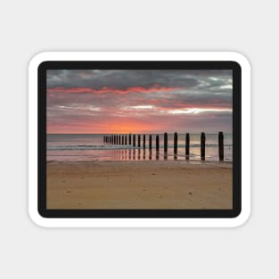 Blyth Beach Sunrise Magnet