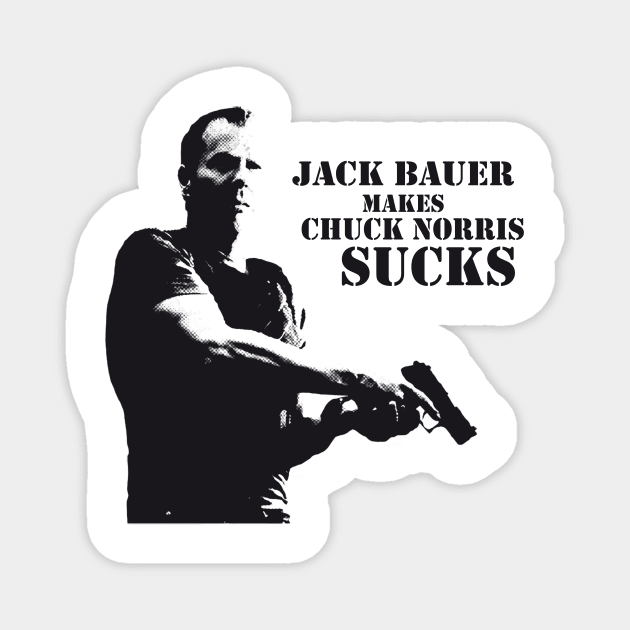 Jack Bauer Magnet by Mendozab Angelob