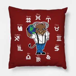 Year of the Ox Chinese Zodiac Animal Pillow