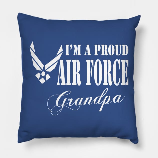 Best Gift for Papaw - I am a Proud Air Force Grandpa Pillow by chienthanit