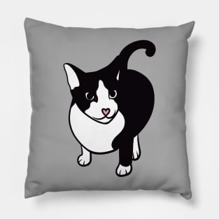 Caw Tabby Cat Pillow