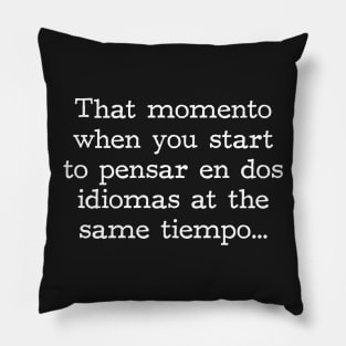 That momento when you start to pensar Pillow