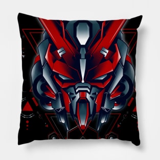 Astray Red Custom sacred geometry Pillow