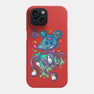 Mouse strange funny pose cartoon Phone Case