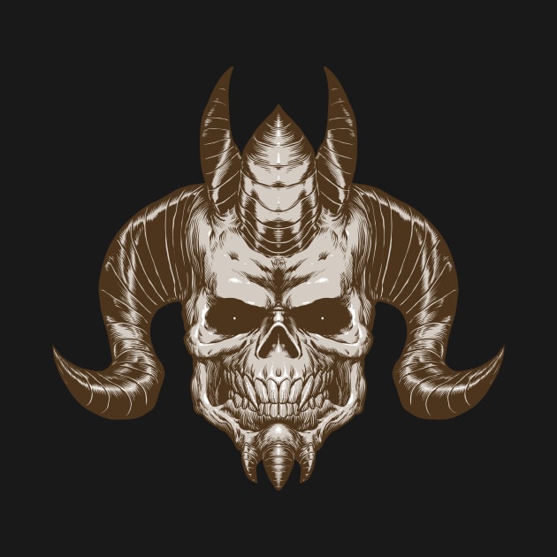 Demon skull FC by NitroxMarquez