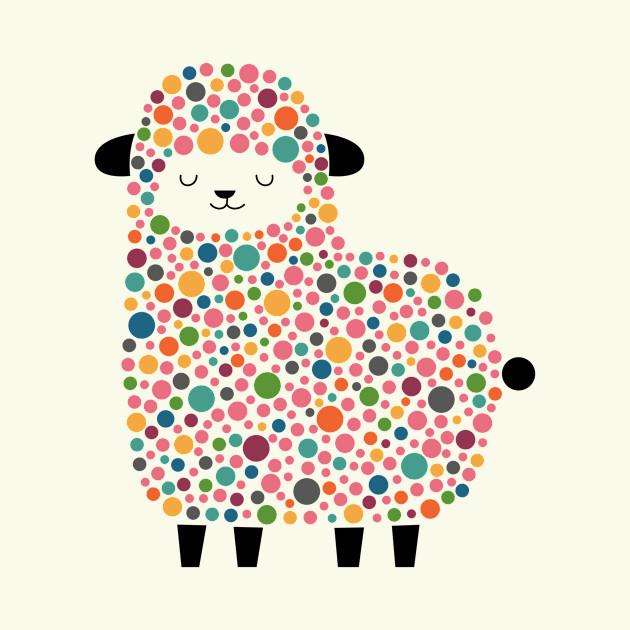 Bubble Sheep - Love - Phone Case