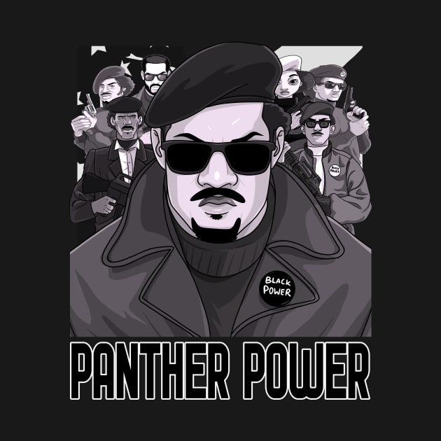 Black Panther Party Power by Noseking