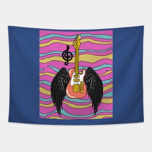 Favorite Instrument Guitar Grand Piano Tapestry