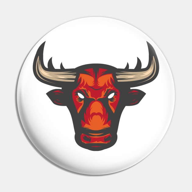 Bulls Pin by nehemialeo