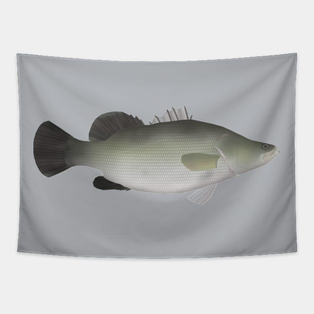 Nile Perch Tapestry by FishFolkArt