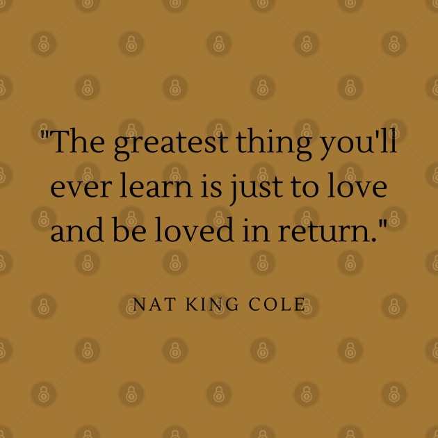 Nat King Cole pillow by Nu Aura
