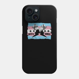 CM Punk Best In The World Trans Pride Phone Case