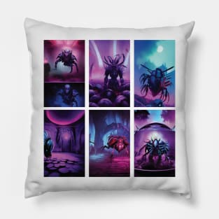 Darkside of the Planet Crawfish C246 Pillow