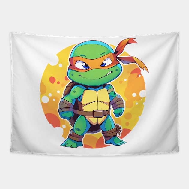 michelangelo Tapestry by Ninja banana