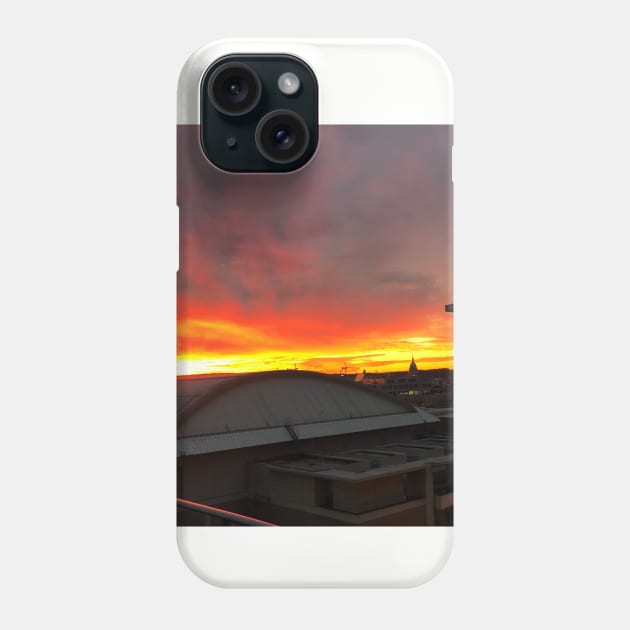 sunset Phone Case by IssaSnackllc